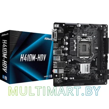 Материнская плата ASRock H410M-HDV картинка 5